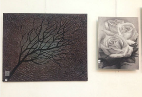 بالصور.. فنان لبناني مبدع يرسم لوحاته بالقهوة والنيسكافيه صورة رقم 1