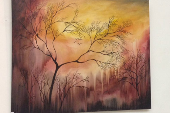 بالصور.. فنان لبناني مبدع يرسم لوحاته بالقهوة والنيسكافيه صورة رقم 3