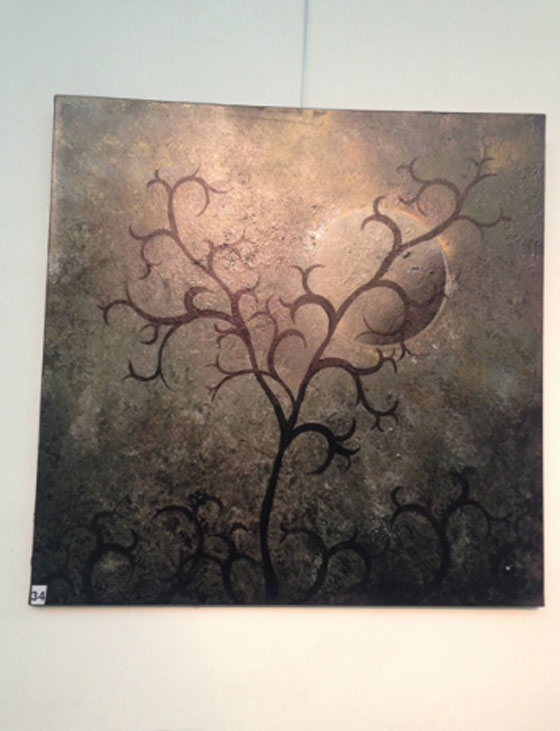 بالصور.. فنان لبناني مبدع يرسم لوحاته بالقهوة والنيسكافيه صورة رقم 8