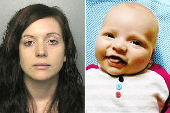 السجن مدى الحياة على ام قتلت طفلها ثم تصورت بقربه ضاحكه صورة رقم 1