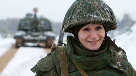 بالصور.. حسناوات في قمة الجاذبية في الجيش الروسي صورة رقم 11