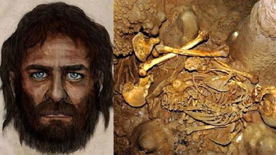 الاوروبي في العصر الحجري هو شرقي الملامح وازرق العينين صورة رقم 1