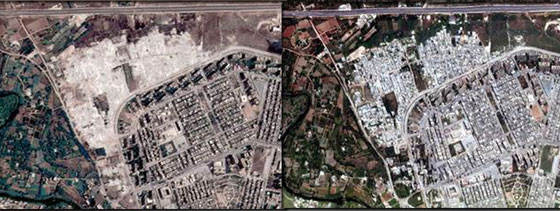 صور الاقمار الصناعية تكشف فداحة الدمار في المدن السورية  صورة رقم 2