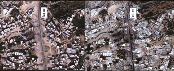 صور الاقمار الصناعية تكشف فداحة الدمار في المدن السورية  صورة رقم 5