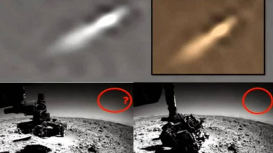 أجسام غريبة على سطح المريخ تعزز الشكوك بوجود مخلوقات صورة رقم 2