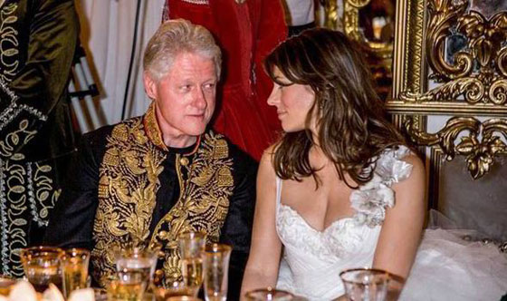 فضيحة مخلة بالاداب جديدة تلاحق كلينتون مع عارضة ازياء بريطانية! صورة رقم 1