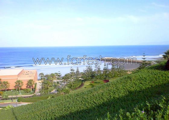 امير قطر يهدي قصره الواقع على شاطئ أكادير لملك المغرب صورة رقم 5