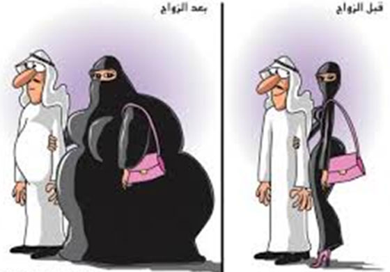 المرأة السعودية هي الاسمن عالميا والخطر يحيط بالاطفال ايضا صورة رقم 1