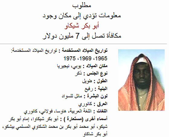 المكافأة على قدر الخطورة.. امريكا تنشر قائمة اخطر الارهابيين  صورة رقم 2