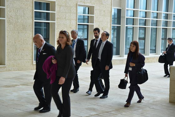 وفد من كبار رجال الاقتصاد والصناعة اليابانية في زيارة الى الناصرة صورة رقم 4