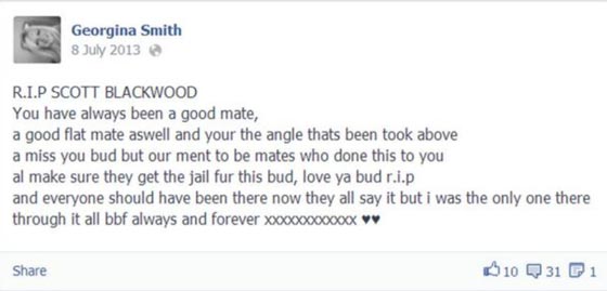 رثت ضحيتها على الفيسبوك فانكشف جرمها!! صورة رقم 3