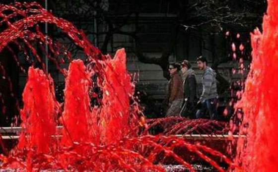 اسلوب فرنسي مبتكر للتذكير بنقص المياه في العالم صورة رقم 4