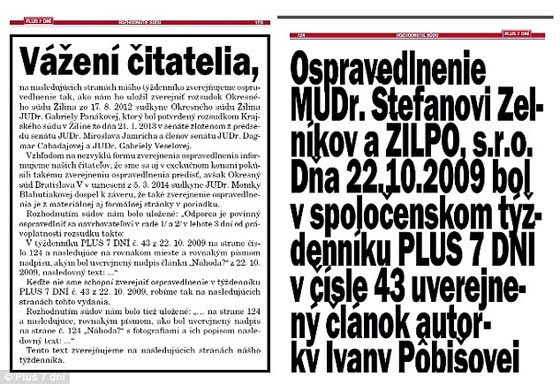 مجلة سلوفاكية تخصص 54 من صفحاتها لنشر اعتذار لبرلماني! صورة رقم 3