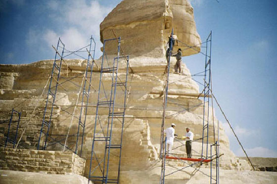 سراديب ابو الهول والأهرامات متاهة حيّرت علماء الآثار صورة رقم 6