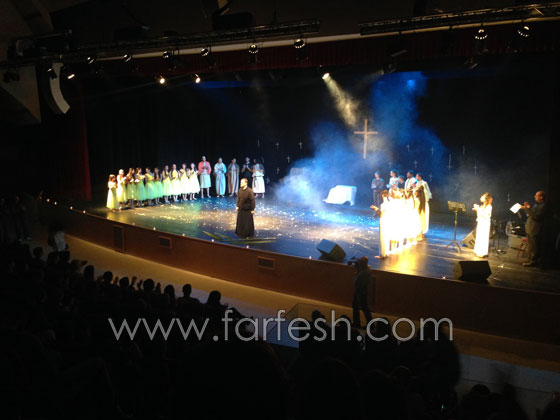 مسرحية دينية تعبيرية راقصة تستقطب الآلاف في الناصرة صورة رقم 4