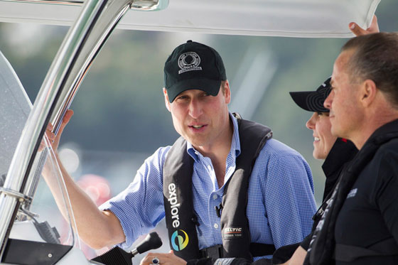 كيت مدلتون تتغلب على زوجها الامير ويليام في سباق اليخوت صورة رقم 11