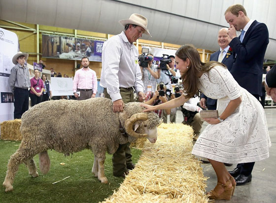 كيت ميدلتون تضحك على 