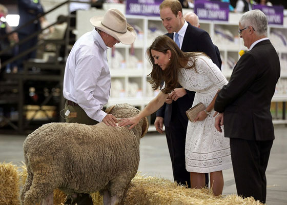 كيت ميدلتون تضحك على 