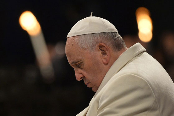 مسيرة درب الصليب في 