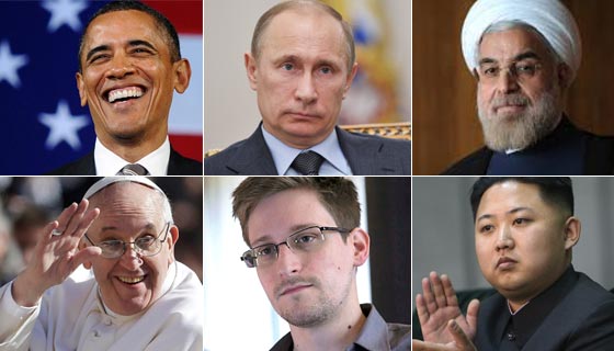 اوباما وبوتين وروحاني والبابا على راس قائمة الاشخاص الاكثر تأثيرا صورة رقم 1