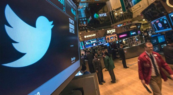 اسهم تويتر تتراجع الى اقل مستويات الطرح صورة رقم 1