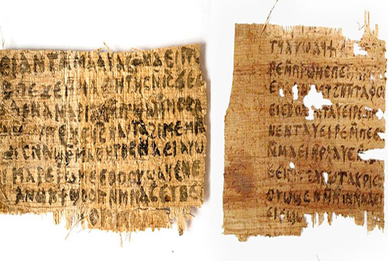 وثيقة البردى التي أشارت الى زواج المسيح.. مروّرة!! صورة رقم 2