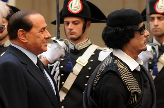 برلسكوني يكشف عن جانب غير معروف في شخصية القذافي صورة رقم 13