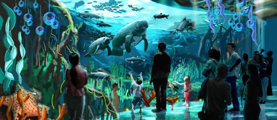 شاهد بالصور.. اكبر متحف مائي في العالم افتتح بالصين صورة رقم 2