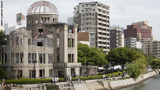 بالصور.. موقع سقوط القنبلة النووية في هيروشيما ما زال على حاله صورة رقم 2