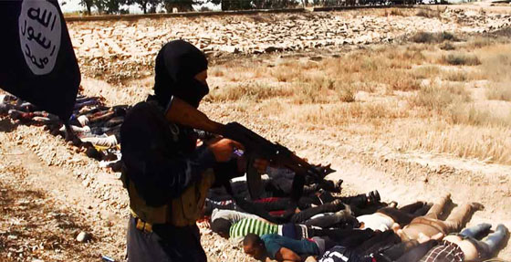  صور.. يد داعش النارية تفتك بالمئات من طلاب القوات الجوية العراقية صورة رقم 18