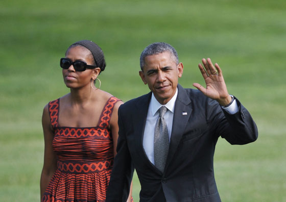 حماقة اوباما.. تغضب زوجته ميشيل وتخرجها عن طورها  صورة رقم 4