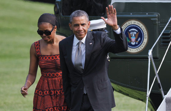 حماقة اوباما.. تغضب زوجته ميشيل وتخرجها عن طورها  صورة رقم 5