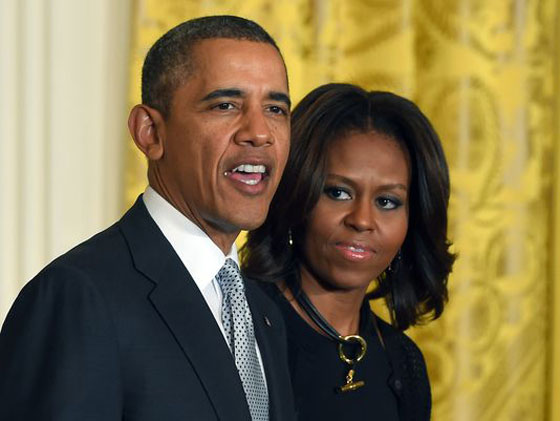 حماقة اوباما.. تغضب زوجته ميشيل وتخرجها عن طورها  صورة رقم 2