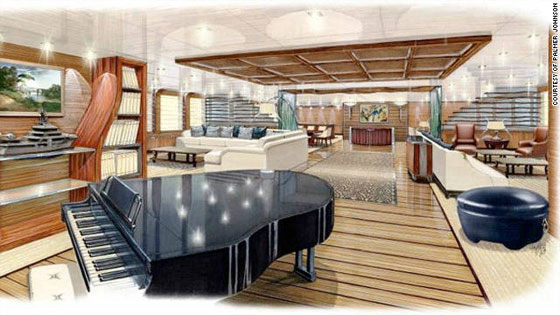 بالصور.. يخت  PJ World قصر عائم بأعلى مستوى من الرفاهية صورة رقم 6