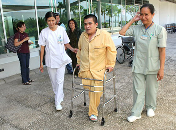 استئصال أكبر ورم سرطاني بتاريخ الطب وزنه 110 كغم  صورة رقم 2