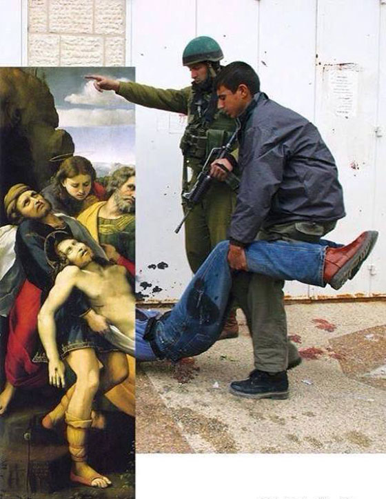 ديما صادق تشبّه صورة شهيد فلسطيني بالمسيح وتثير جدلا  صورة رقم 1