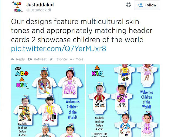 رأس طفل افريقي على جسد قرد يحرج شركة ملابس امريكية صورة رقم 6