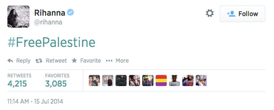 موالون لاسرائيل يضطرون نجوما عالميين لحذف تغريداتهم الداعمة لغزة  صورة رقم 1