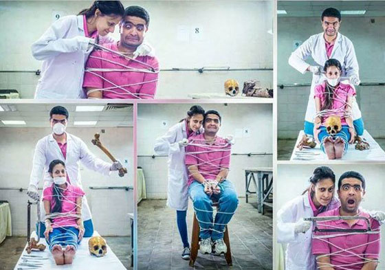 التحقيق مع طبيب مصري احتفل بزفافه في المشرحة وسط الجماجم صورة رقم 1