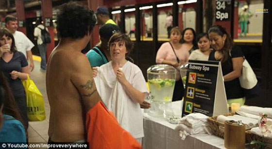 بالصور.. سونا ومساجات داخل مترو الأنفاق بأمريكا صورة رقم 5