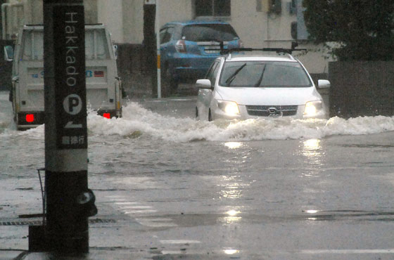 اعصار هالونج يضطر السلطات اليابانية لاخلاء مئات الآلالف من النسمات صورة رقم 4