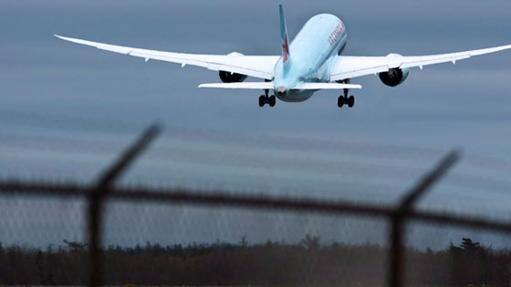 امرأة تتسلق الجدار الامني للمطار لمنع طائرة تقل زوجها من الاقلاع صورة رقم 2