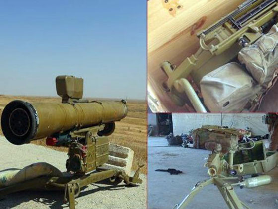 بالصور: غنائم داعش من مطار الطبقة.. بينها اسلحة متوسطة وطائرة سوخوي صورة رقم 7