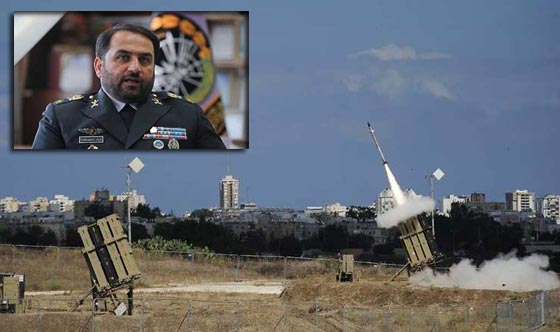 قائد ايراني يشكك في قبة اسرائيل الحديدية ويقول إنها مجرد وهم صورة رقم 1