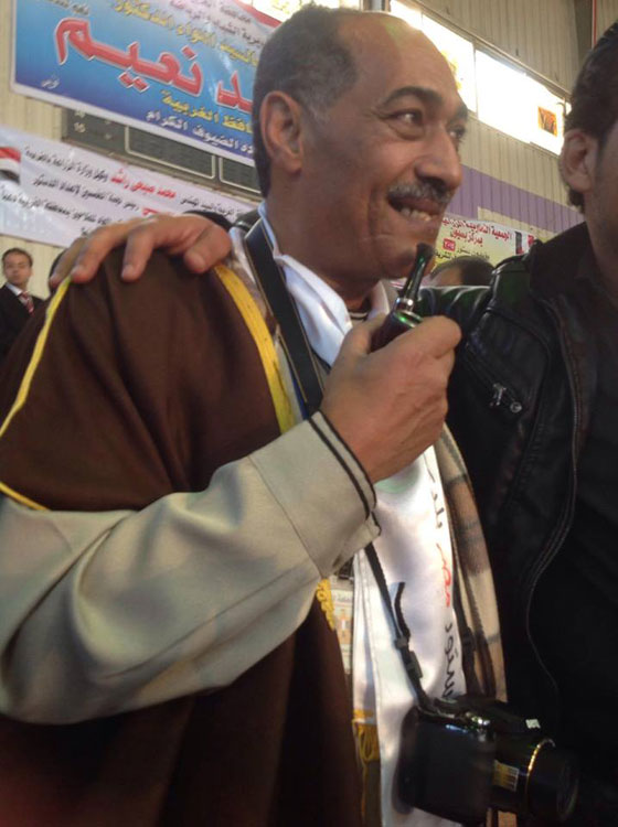  شبيه السادات يستعيد لحظات ظهوره الاول في ميدان التحرير صورة رقم 10