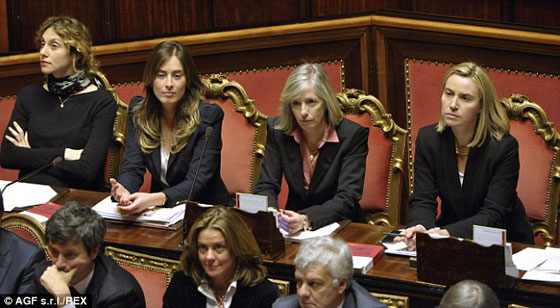 ايطاليا: مجلس للوزراء ام مجلس للحسناوات والفاتنات؟ صورة رقم 2