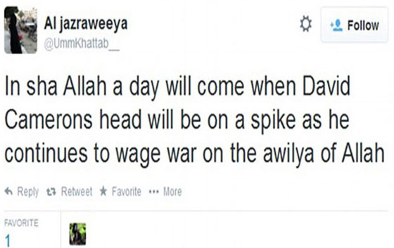 راس كاميرون.. مطلوب لبريطانية مجاهدة في صفوف داعش!! صورة رقم 1