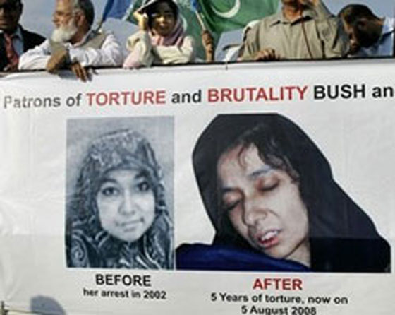 العالمة المسلمة عافية صدّيقي اغتصبت على يد جنود امريكيين صورة رقم 2