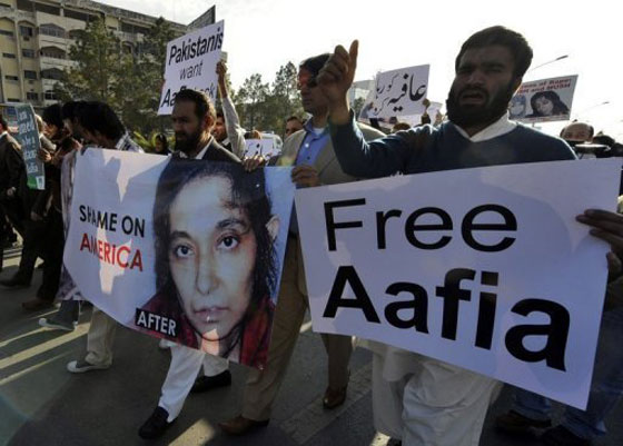 العالمة المسلمة عافية صدّيقي اغتصبت على يد جنود امريكيين صورة رقم 3