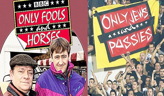 بالصور.. (فقط اليهود والعاهرات) شعار يفجر موجة غضب باوروبا صورة رقم 1